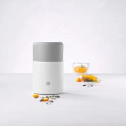 Zwilling Food Jar White-grey -Zwilling Sales Store 262590b K2 front foodjar weiss 0002