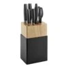 Zwilling 7-pcs Black Rubberwood Knife Block Set -Zwilling Sales Store 36540101 15677