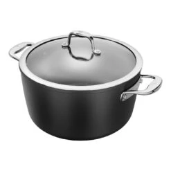 Zwilling 28 Cm Aluminium Stock Pot Black