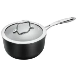 Zwilling 18 Cm Aluminium Saucepan Black