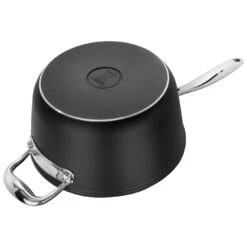 Zwilling 22 Cm Aluminium Saucepan Black -Zwilling Sales Store 66565 221 0 5