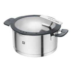 Zwilling 20 Cm Stainless Steel Stew Pot Silver-black
