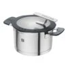 Zwilling 16 Cm Stainless Steel Stock Pot Silver-black