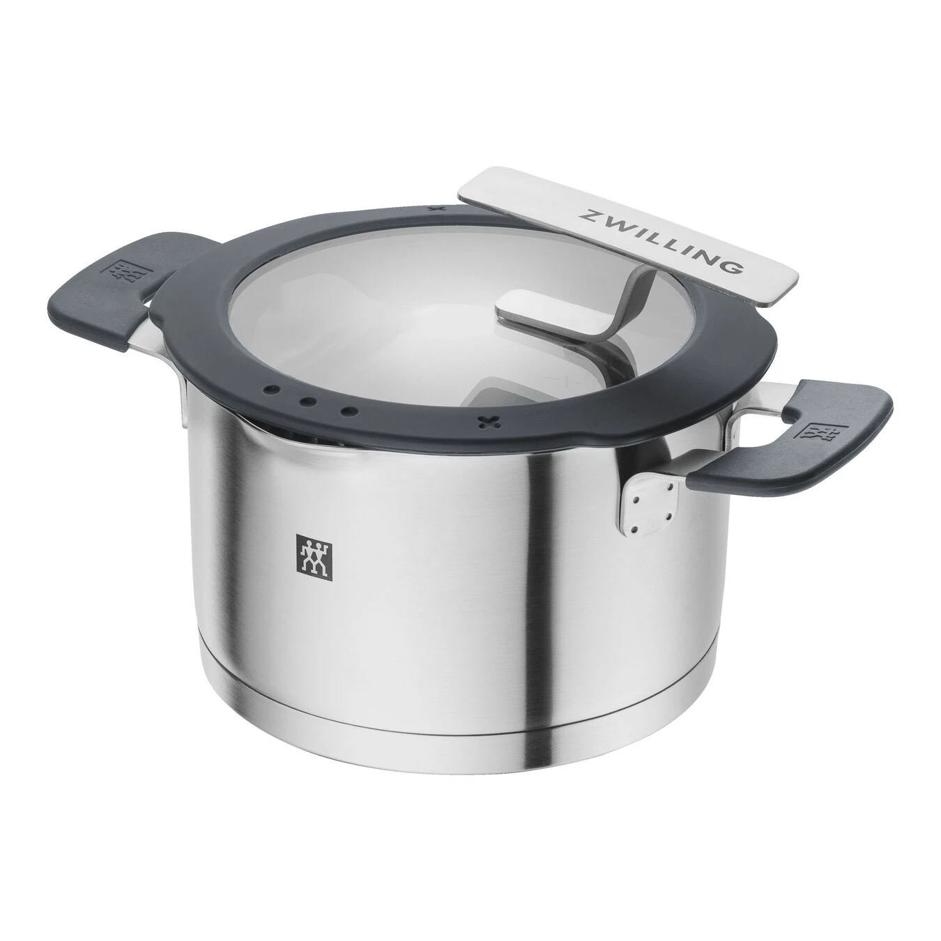 Zwilling 16 Cm Stainless Steel Stock Pot Silver-black 3 Zwilling 16 Cm Stainless Steel Stock Pot Silver-black