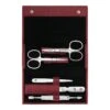 Zwilling 5-pcs Leather Snap Fastener Case Red -Zwilling Sales Store 97438 003 2
