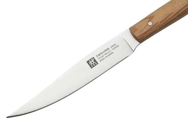 Zwilling Steak 39160, 4-piece Steak Knife Set, Holm Oak 4 Zwilling Steak 39160, 4-piece Steak Knife Set, Holm Oak - Image 3