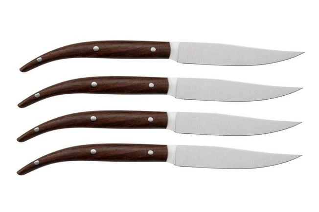 Zwilling Steak 39161, 4-piece Steak Knife Set, Rosewood 4 Zwilling Steak 39161, 4-piece Steak Knife Set, Rosewood - Image 2
