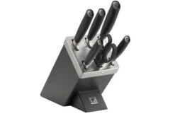 Zwilling All Star 1022568, 7-piece Knife Set With Knife Block, Charcoal/black