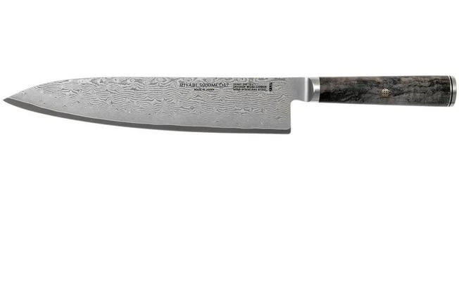 Miyabi By Zwilling 5000MCD 67 Chef's Knife 24 Cm, 34401-241 3 Miyabi By Zwilling 5000MCD 67 Chef's Knife 24 Cm, 34401-241