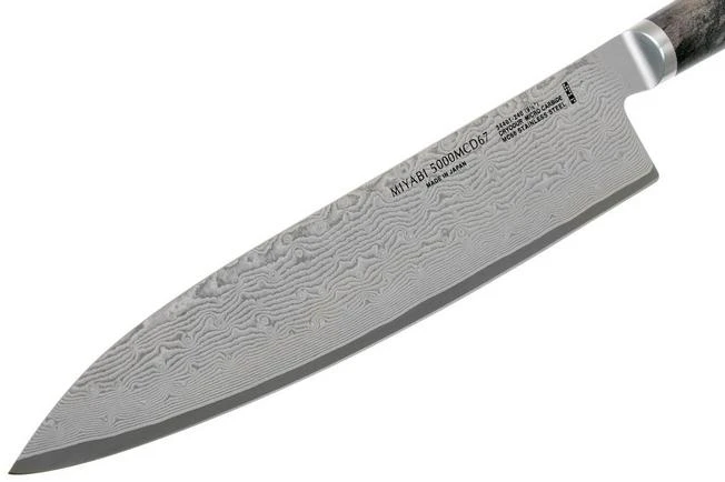 Miyabi By Zwilling 5000MCD 67 Chef's Knife 24 Cm, 34401-241 5 Miyabi By Zwilling 5000MCD 67 Chef's Knife 24 Cm, 34401-241 - Image 3