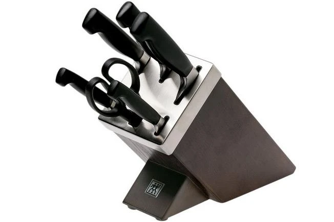 Zwilling Four Star SharpBlock 7-piece Knife Block, 35145-000 3 Zwilling Four Star SharpBlock 7-piece Knife Block, 35145-000